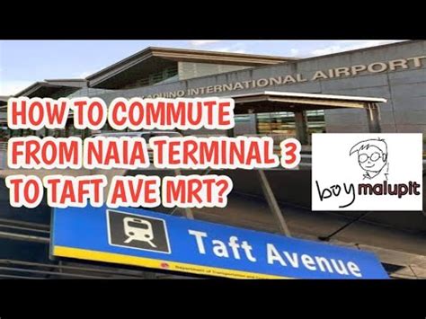 Taft Avenue Station to NAIA TERMINAL 3 (Station) .